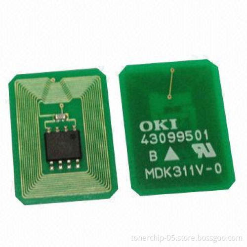 Toner cartridge chip for Oki C312, OEM and ODM orders are accepted